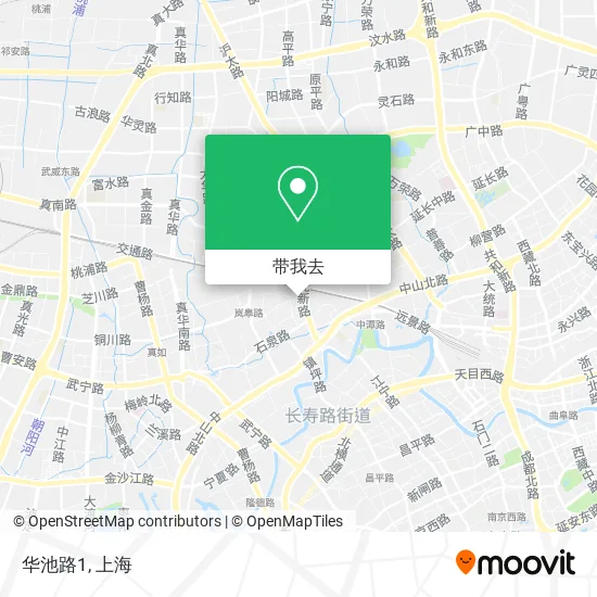 华池路1地图