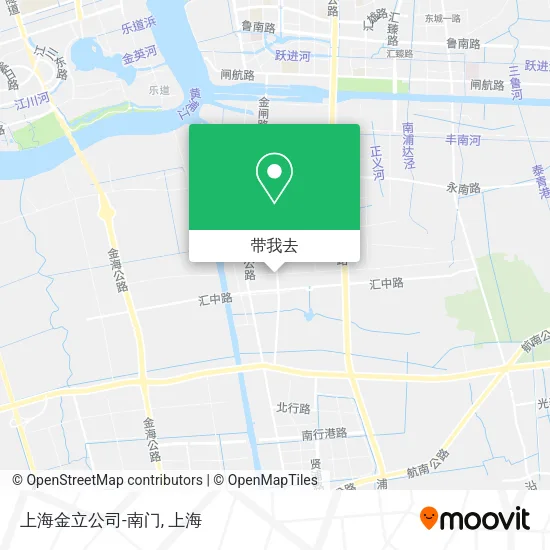 上海金立公司-南门地图