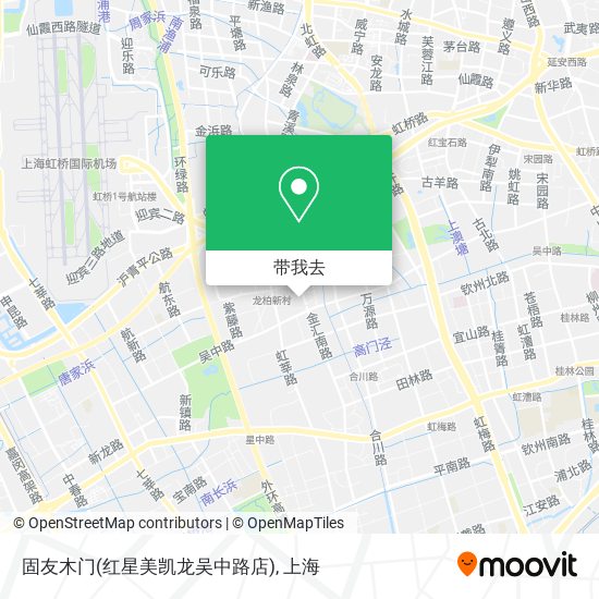 固友木门(红星美凯龙吴中路店)地图