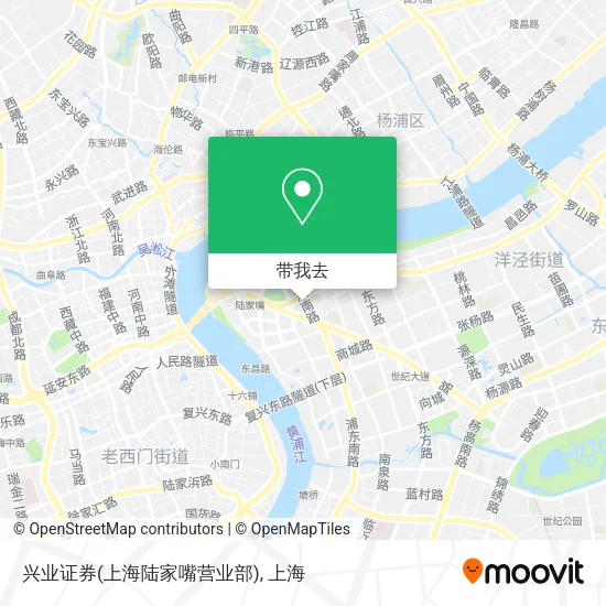 兴业证券(上海陆家嘴营业部)地图