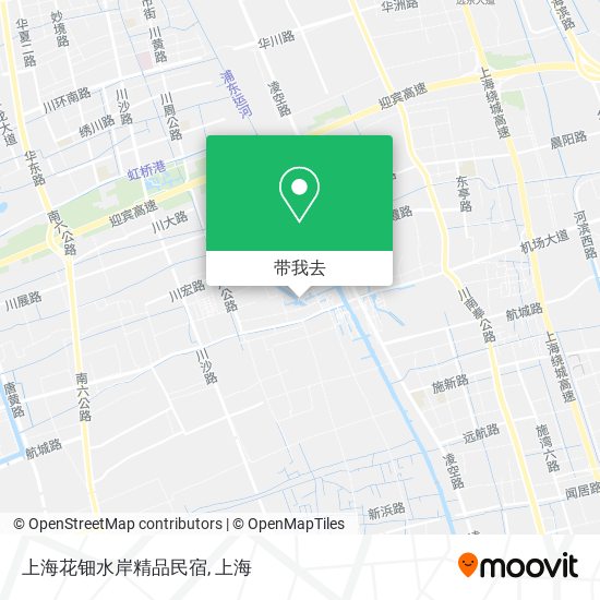 上海花钿水岸精品民宿地图