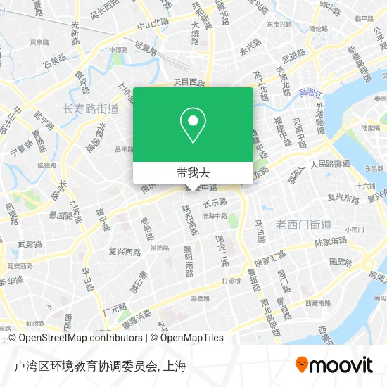 卢湾区环境教育协调委员会地图