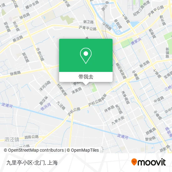 九里亭小区-北门地图