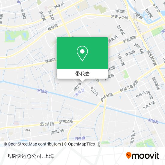 飞豹快运总公司地图