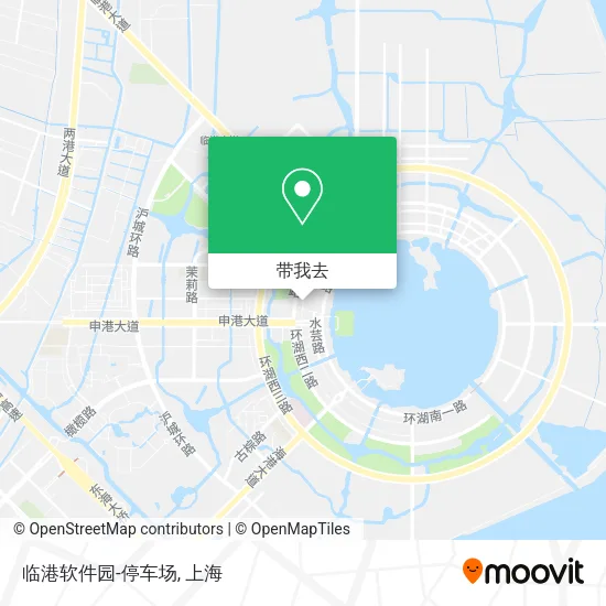 临港软件园-停车场地图