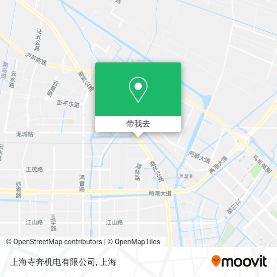上海寺奔机电有限公司地图