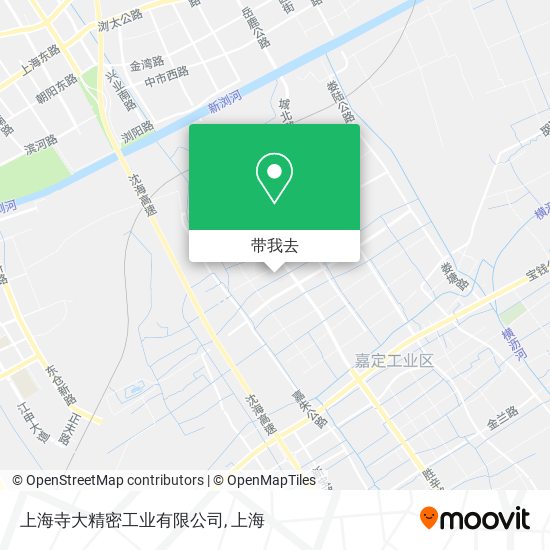 上海寺大精密工业有限公司地图