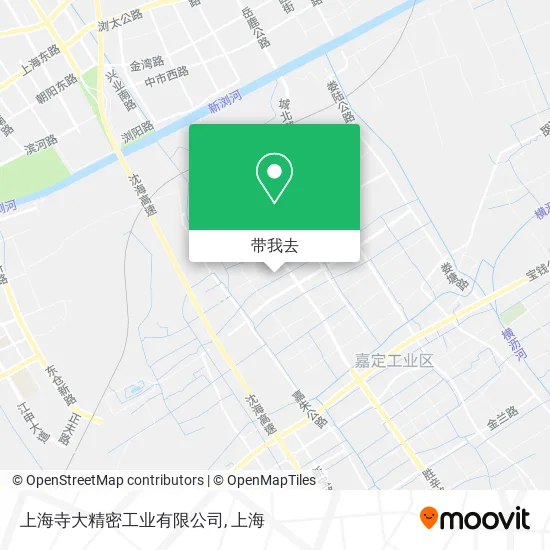 上海寺大精密工业有限公司地图