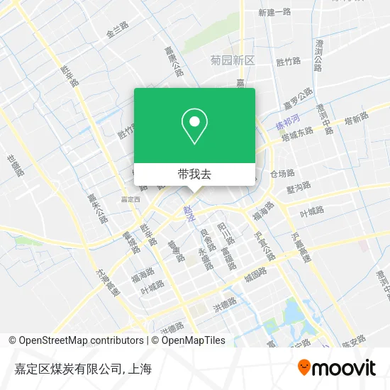 嘉定区煤炭有限公司地图