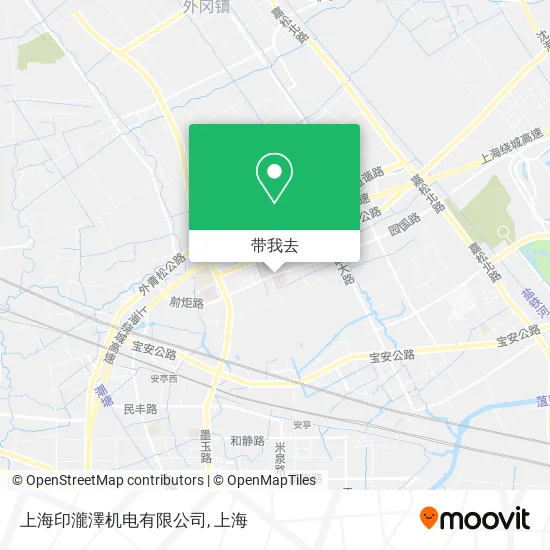 上海印瀧澤机电有限公司地图
