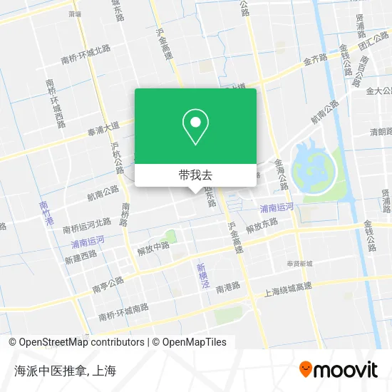 海派中医推拿地图