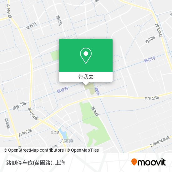 路侧停车位(苗圃路)地图