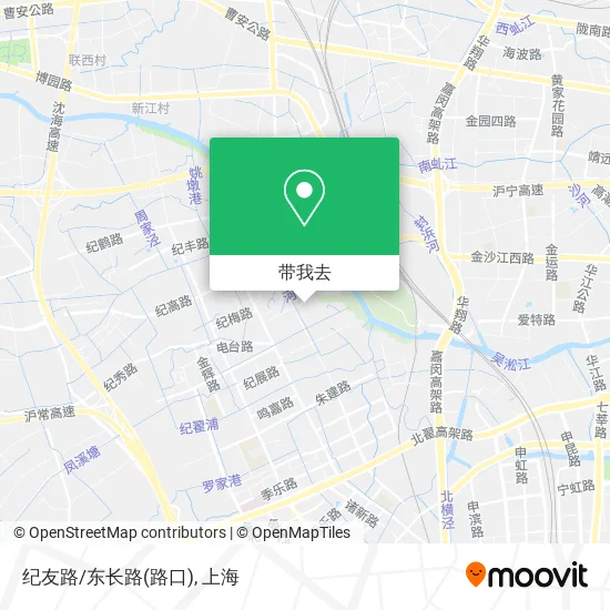 纪友路/东长路(路口)地图