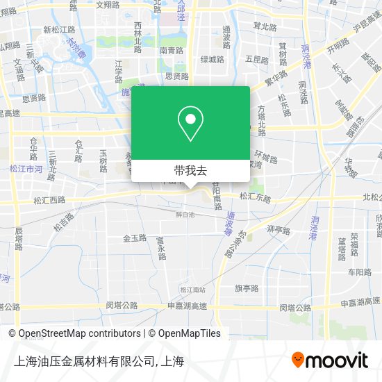 上海油压金属材料有限公司地图