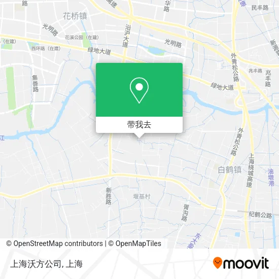 上海沃方公司地图