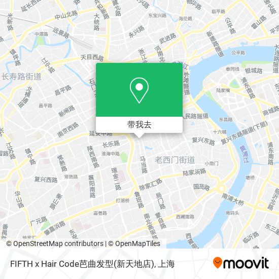 FIFTH x Hair Code芭曲发型(新天地店)地图