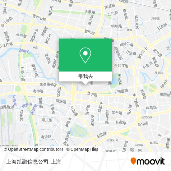 上海凯融信息公司地图