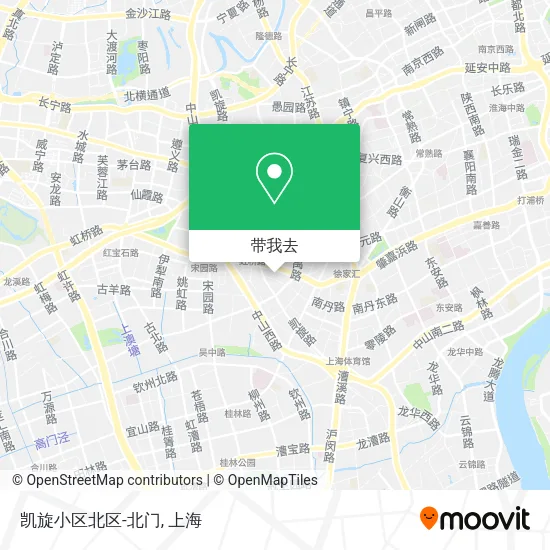 凯旋小区北区-北门地图