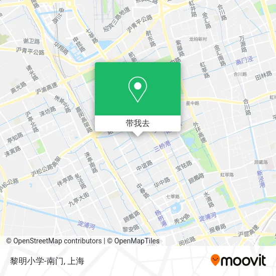 黎明小学-南门地图