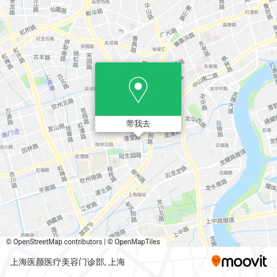 上海医颜医疗美容门诊部地图