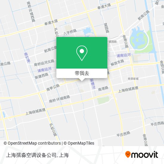 上海孺淼空调设备公司地图