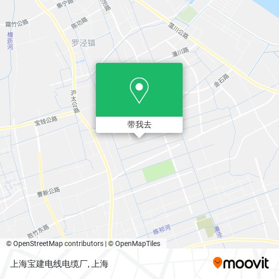 上海宝建电线电缆厂地图