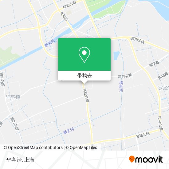 华亭泾地图