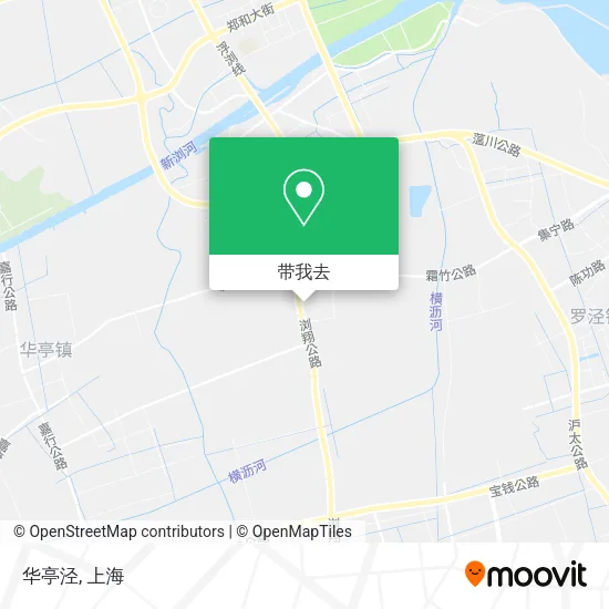 华亭泾地图