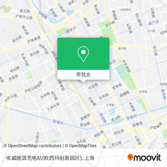 依威能源充电站(欧西玛创新园区)地图
