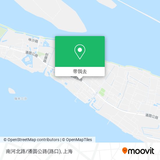 南河北路/潘圆公路(路口)地图