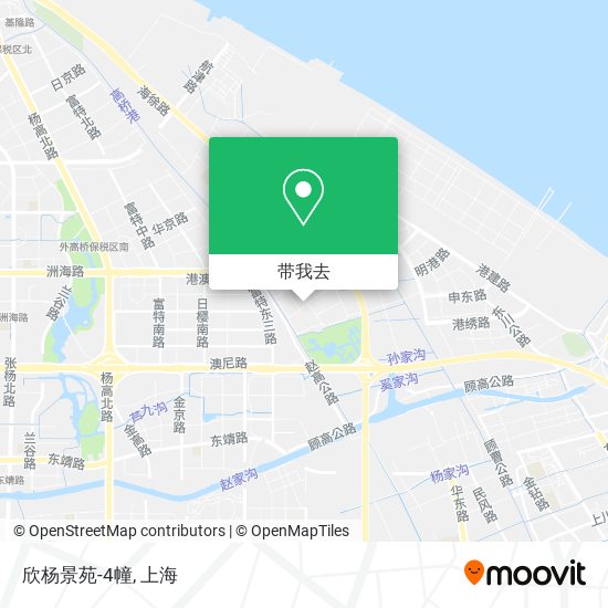 欣杨景苑-4幢地图