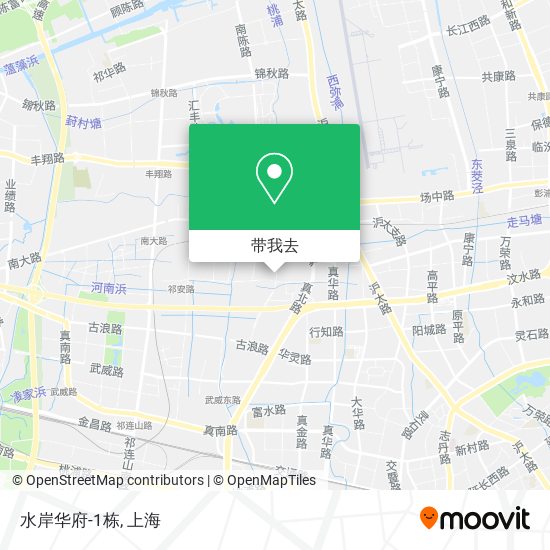 水岸华府-1栋地图