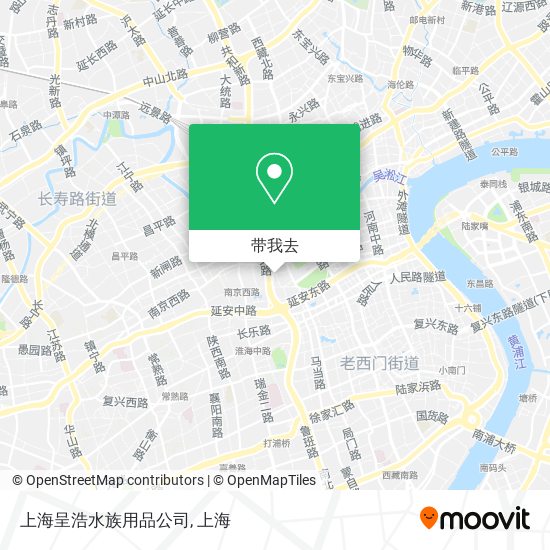 上海呈浩水族用品公司地图