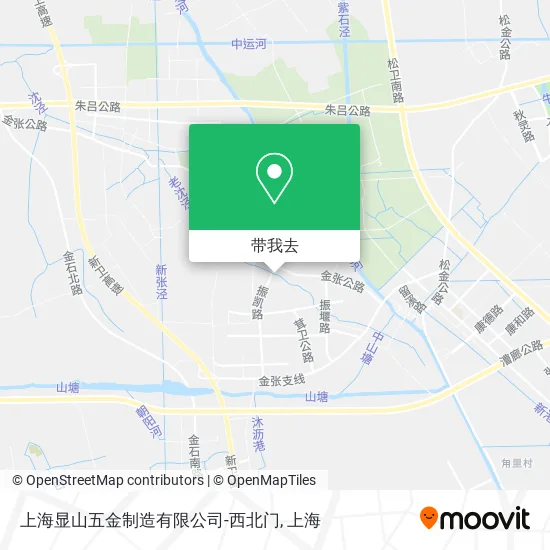 上海显山五金制造有限公司-西北门地图