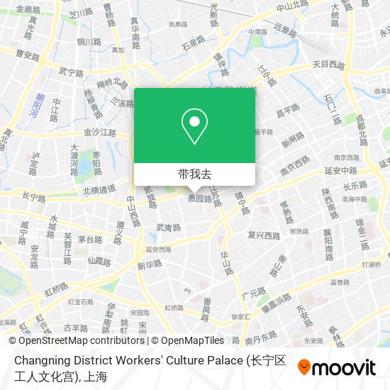 Changning District Workers' Culture Palace (长宁区工人文化宫)地图