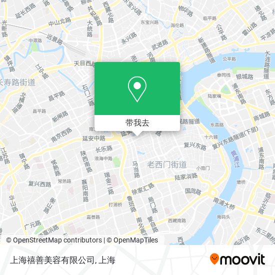 上海禧善美容有限公司地图