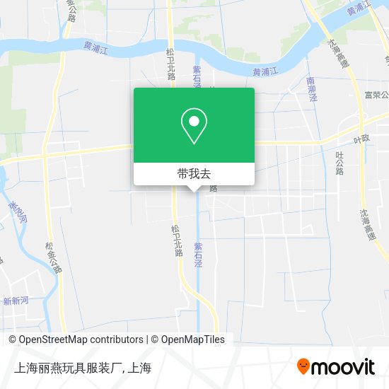 上海丽燕玩具服装厂地图