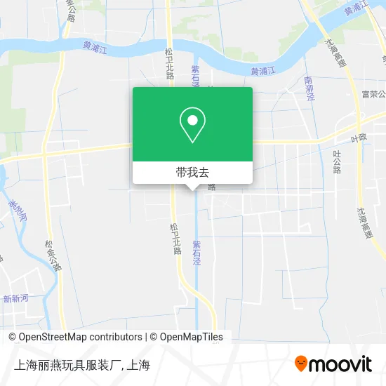 上海丽燕玩具服装厂地图