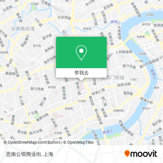 思南公馆商业街地图