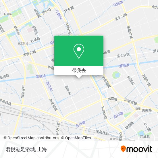 君悦港足浴城地图