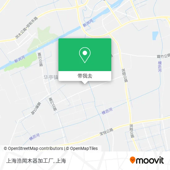 上海浩闻木器加工厂地图