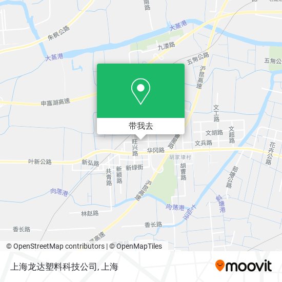 上海龙达塑料科技公司地图