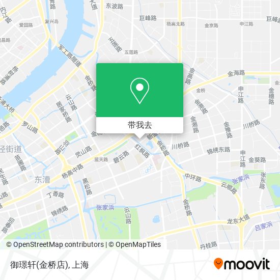 御璟轩(金桥店)地图