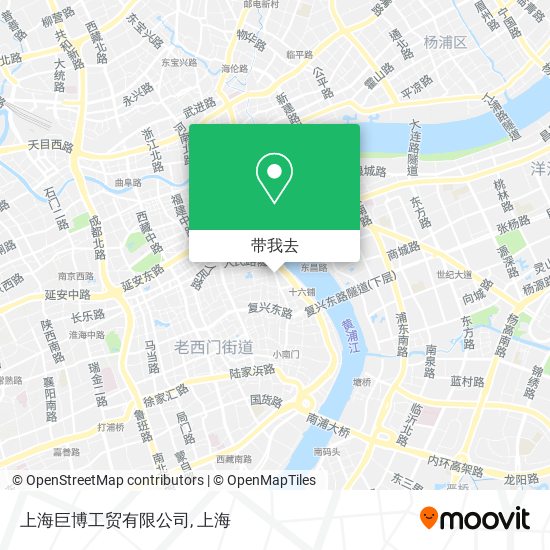 上海巨博工贸有限公司地图