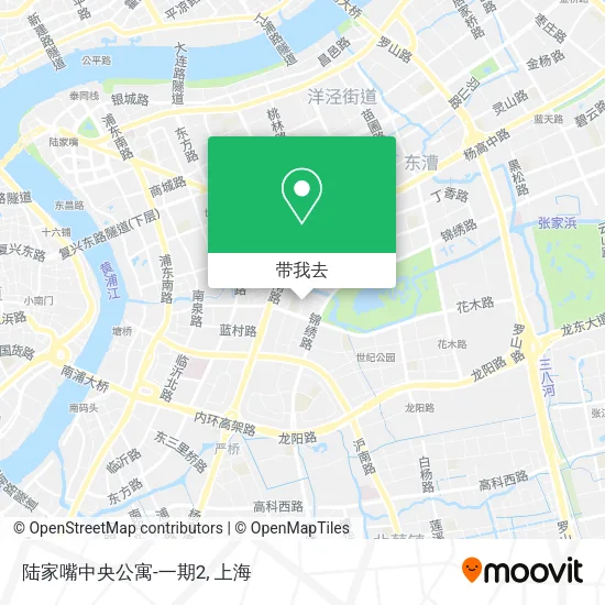 陆家嘴中央公寓-一期2地图