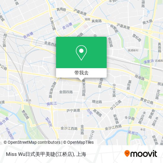 Miss Wu日式美甲美睫(江桥店)地图