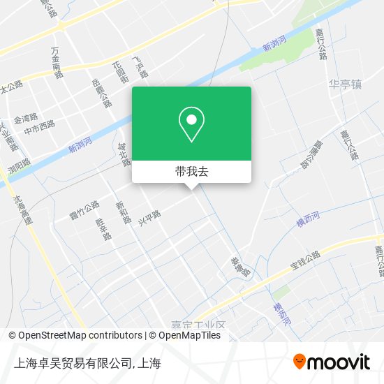 上海卓吴贸易有限公司地图