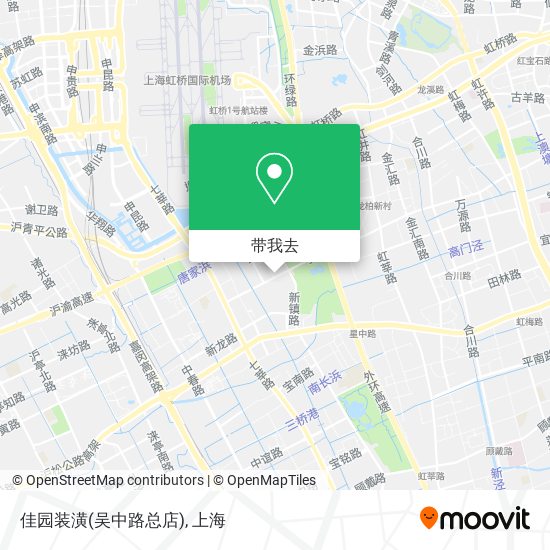 佳园装潢(吴中路总店)地图