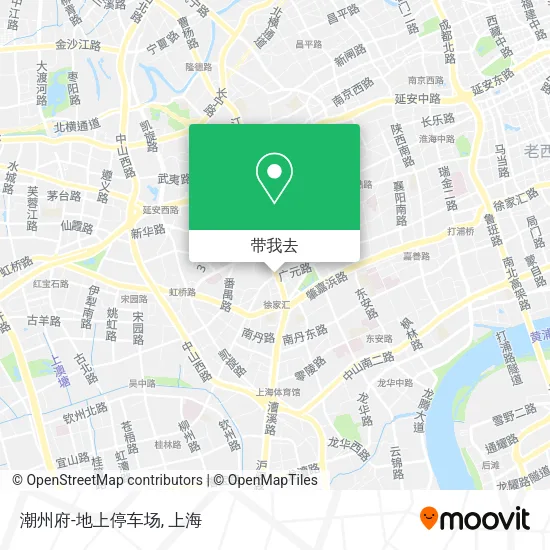 潮州府-地上停车场地图