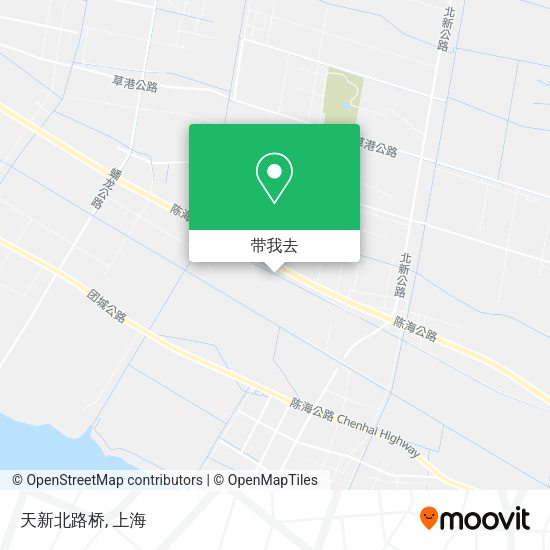天新北路桥地图